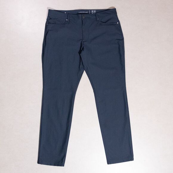 Linearflex Infinity 7 Pocket Performance Stretch Navy Golf Pants Men's 36x30 - Picture 1 of 7